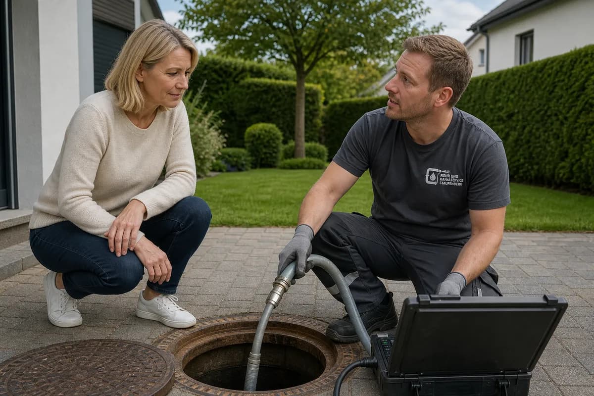 Grabenlose Kanalsanierung mit Inliner-Technik durch Rohr- und Kanalservice Staufenberg
